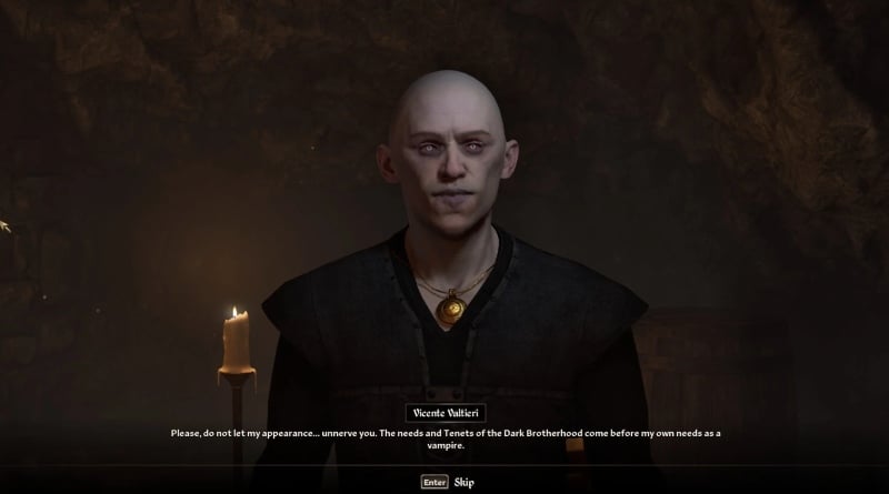 How to Cure Vampirism in Oblivion Remastered