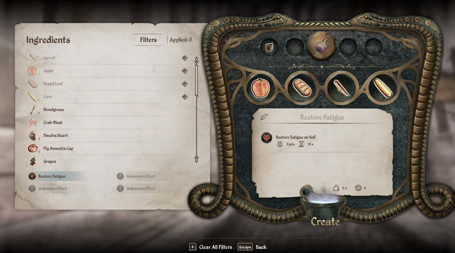Oblivion Remastered Mortar and Pestle Guide