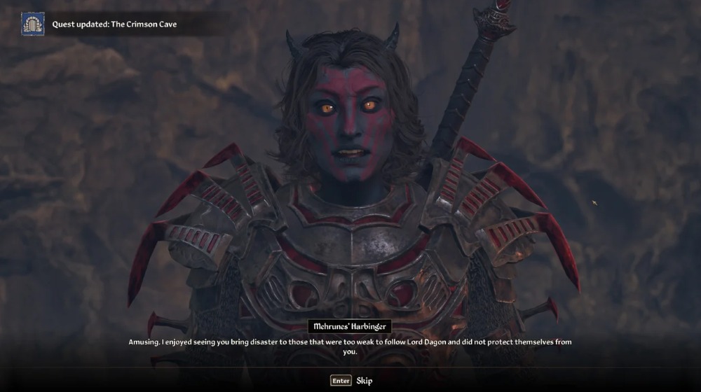 Oblivion Remastered - Mehrunes' Harbinger