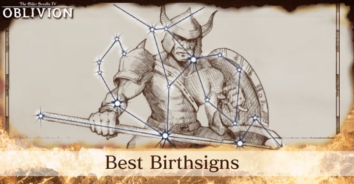Oblivion Remastered Best Birthsigns Tier List