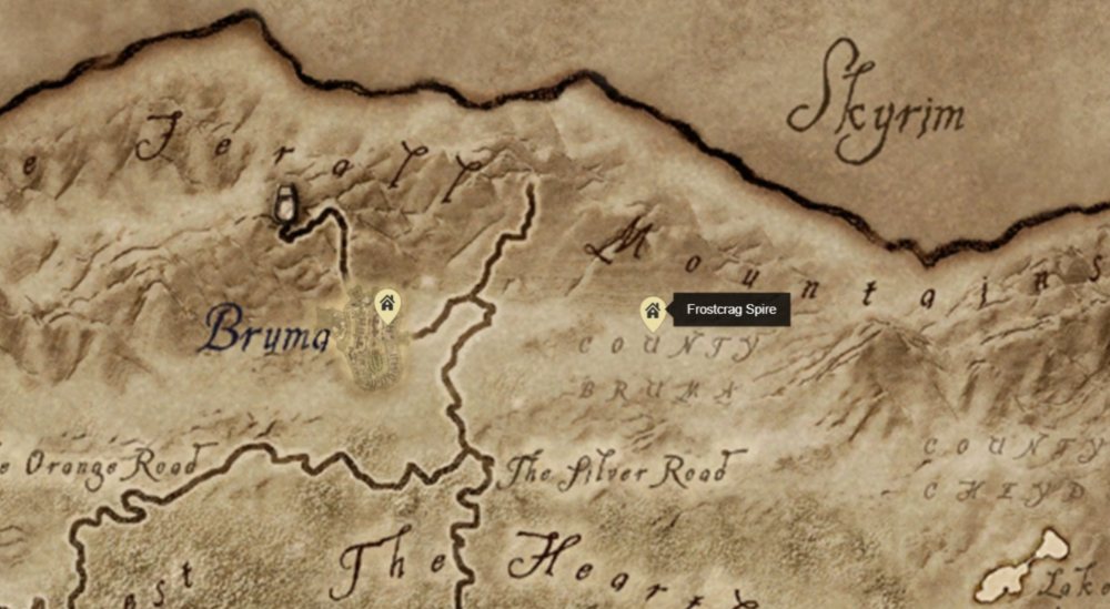Oblivion Remastered - How to Get to Frostcrag Spire