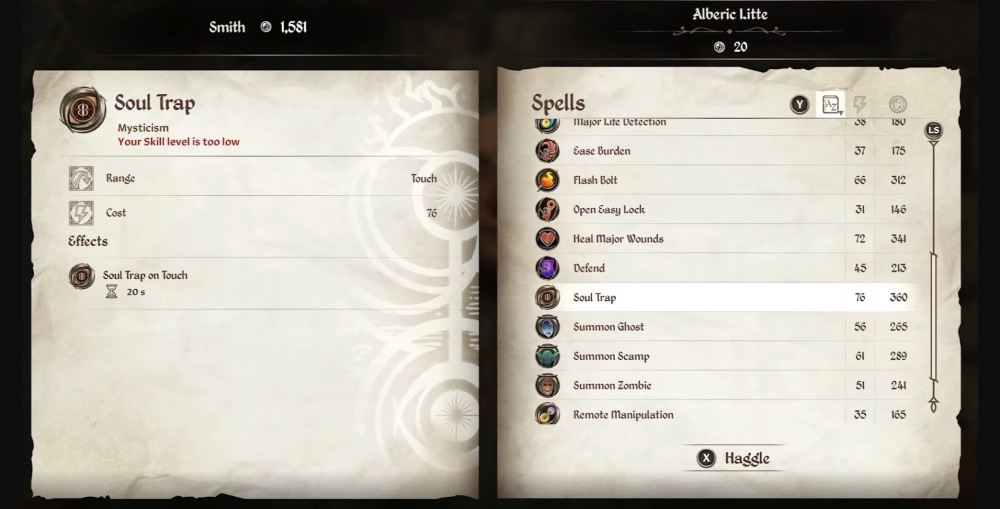 Oblivion Remastered Soul Trap Guide