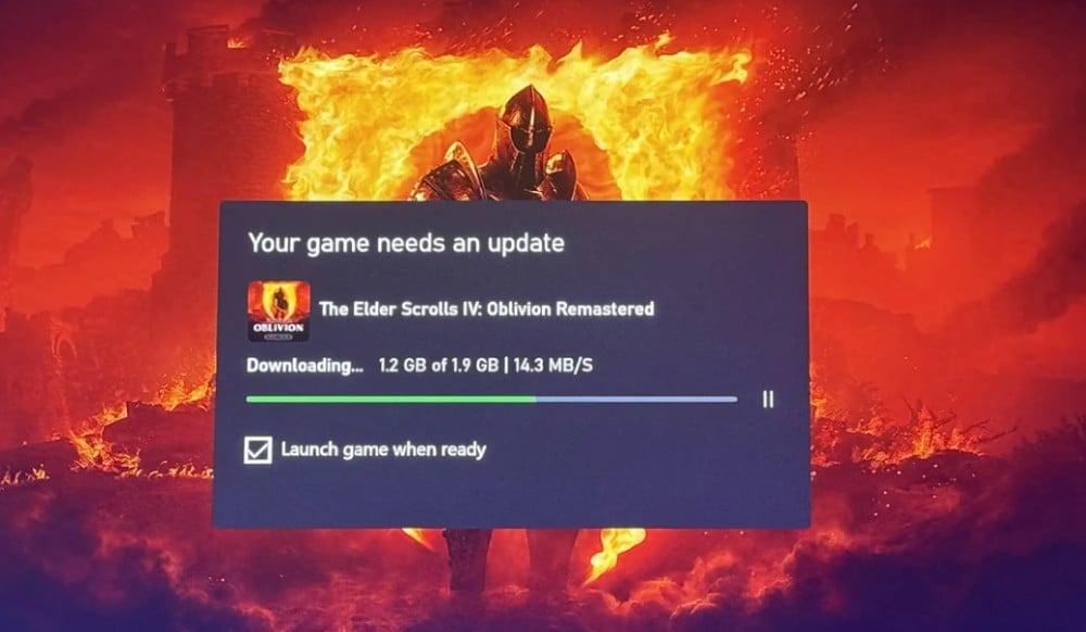 April 25 Update Patch Notes for Oblivion Remastered